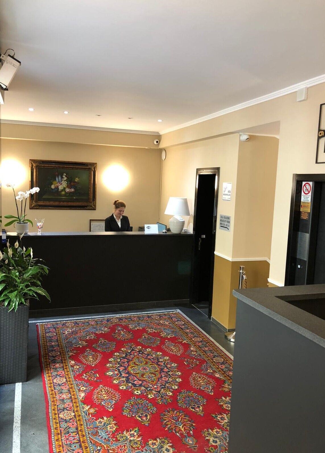Hotel Valentino Du Parc Торино Интериор снимка